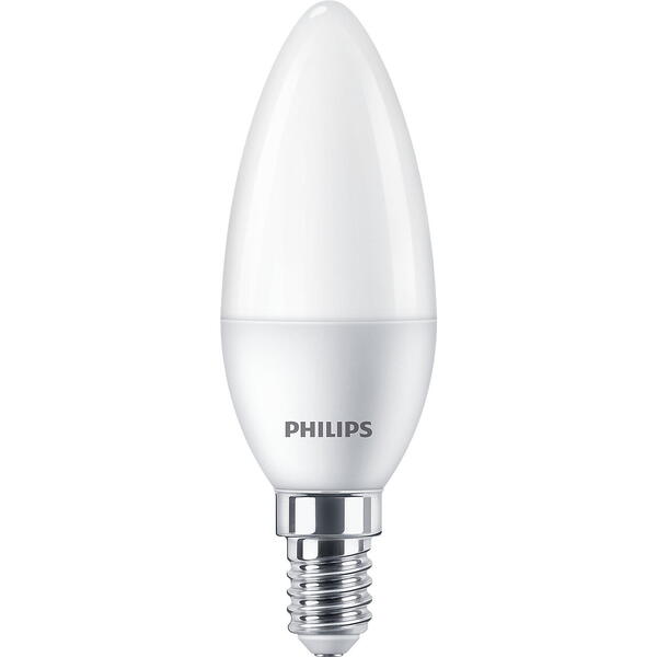 Philips Pachet 3 becuri LED B35, E14, 5W