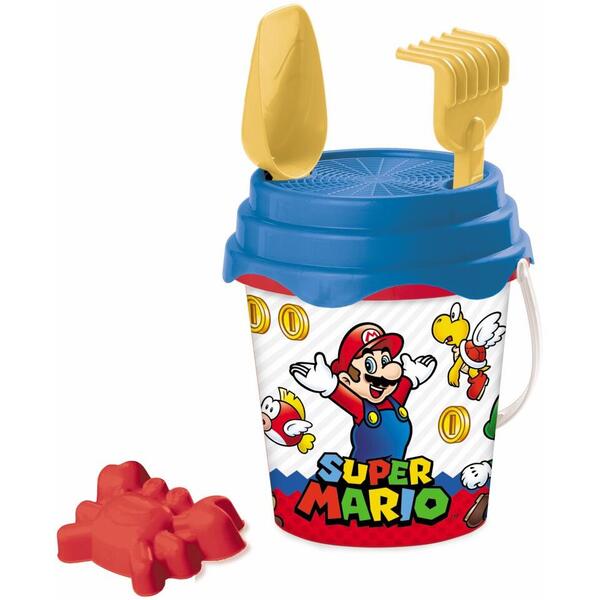 Jucarie pentru copil MONDO SET GALETUSĂ ACCESORII NISIP,SUPER MARIO