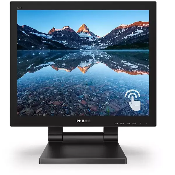 Monitor LED Philips 172B9T 17 inch SXGA Touch 1ms Black