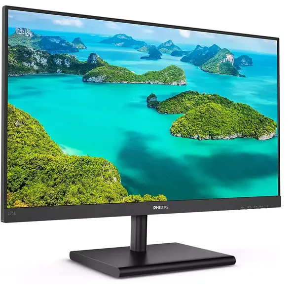 Monitor LED Philips 275E1S 27 inch QHD 4ms Negru