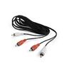 Gembird Stereo 2 x RCA la 2 x RCA, 1.8m Negru