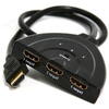 Adaptor  video Gembird 3 x HDMI (M) la HDMI (T), 0.5m, Negru