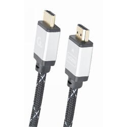 Gembird Cablu video  HDMI (T) la HDMI (T), 1m, Premium, Conectori auriti