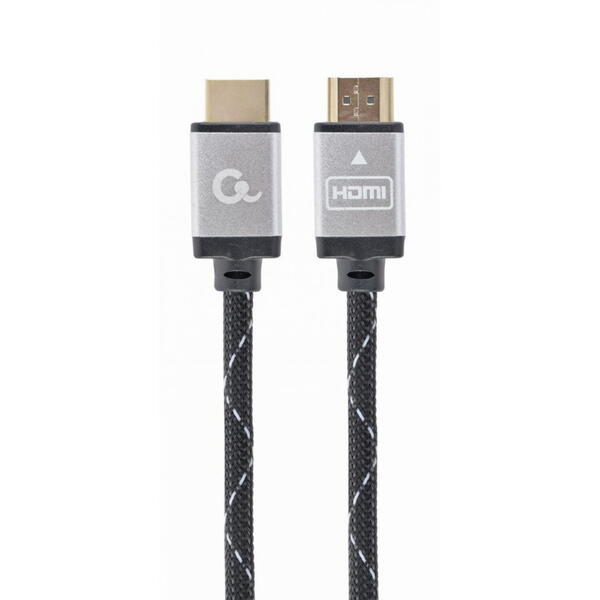 Gembird Cablu video HDMI (T) la HDMI (T), 1.5m, Premium, Conectori auriti