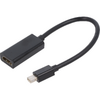 Adaptor  video Gembird Mini-DisplayPort (T) la HDMI (M), 10cm, Negru