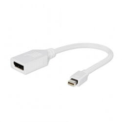 Gembird Mini-DisplayPort (T) la DisplayPort (M), 10cm, Alb