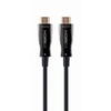 Gembird Cablu video HDMI (T) la HDMI (T), 30m, Premium AOC (Active Optical Cable), Conectori auriti, Negru