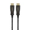 Gembird Cablu video HDMI (T) la HDMI (T), 80m, premium AOC (Active Optical Cable), Conectori auriti, Negru