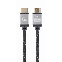 Gembird Cablu video HDMI (T) la HDMI (T), 5m, Premium, Conectori auriti, Negru