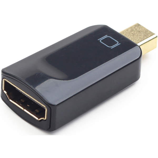 Adaptor  video Gembird Mini-DisplayPort (T) la HDMI (M), Negru