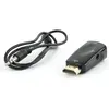 Adaptor  video Gembird Splitter HDMI (T) la VGA (M) + Jack 3.5mm (T), Negru