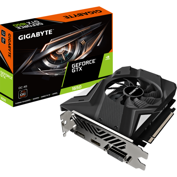 Placa video Gigabyte GeForce GTX 1650 D6 OC 4GB GDDR6 128-bit Rev 2.0