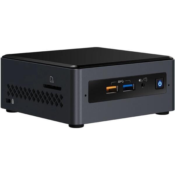 Mini PC NUC Intel Pentium Silver J4005 2.0 GHz Fara RAM, Fara HDD