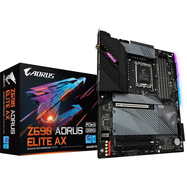 Placa de baza Gigabyte Z690 AORUS ELITE AX Socket 1700