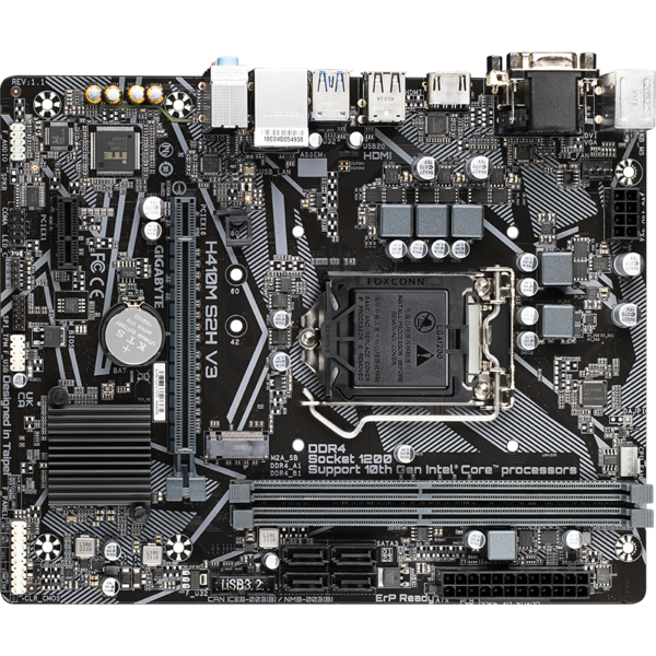 Placa de baza Gigabyte H410M S2H V3 Socket 1200