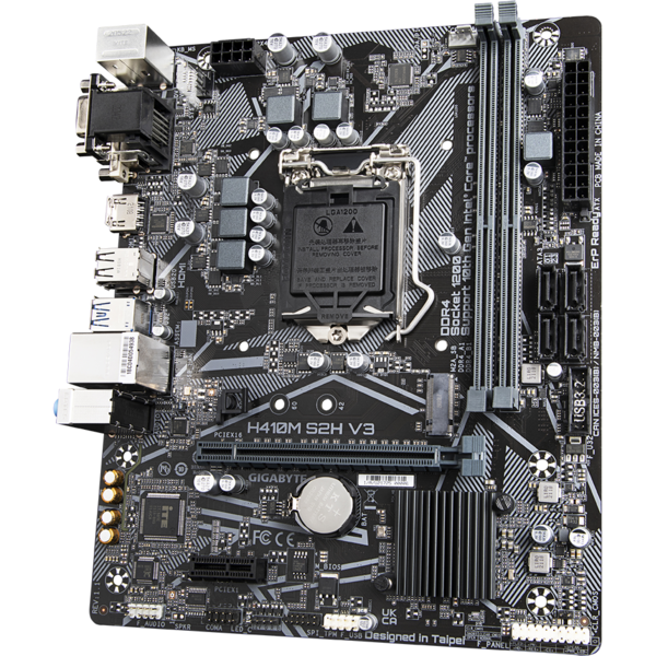 Placa de baza Gigabyte H410M S2H V3 Socket 1200