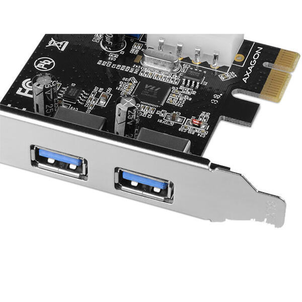 Adaptor PC AXAGON PCEU-232VL, PCIe 2+2x USB3.0