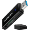 Card Reader AXAGON SD/microSD CRE-S2N USB 3.2 tip-A SLIM