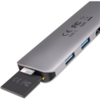 Hub USB AXAGON HMC-5 2x USB-A, HDMI, SD/microSD, USB 3.2 Gen 1, PD 100W, Cablu 20cm USB-C