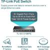 Switch TP-LINK 10-Port Gigabit  8-Port PoE+, 123W total power, carcasa metal TL-SG1210MPE