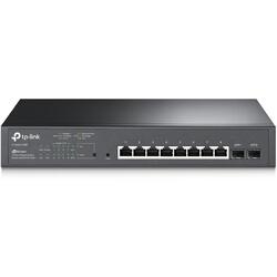 10 porturi Gigabit (8 PoE+), carcasa metalica TL-SG2210MP