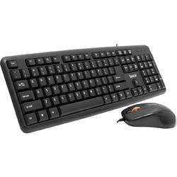 Kit Tastatura si Mouse Spacer SPKB-S6201 USB Black