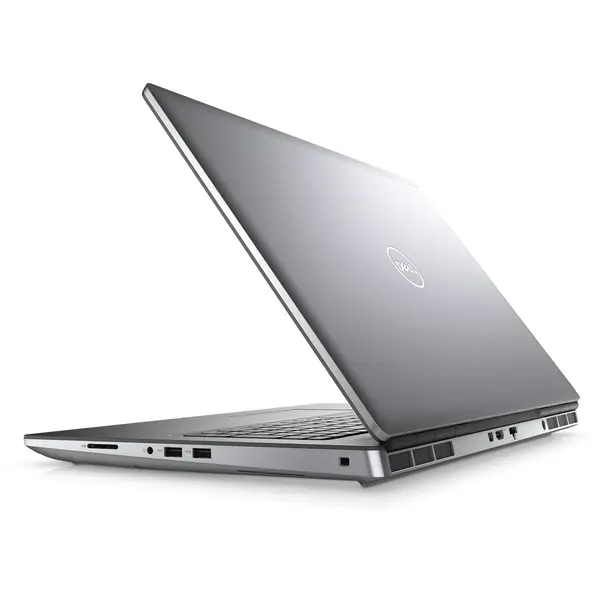 Laptop Dell Precision 7760, 17.3 inch FHD, Intel Core i9-11950H, 32GB RAM, 2x 1TB SSD, nVidia RTX A4000 8GB, Windows 10 Pro, Gray