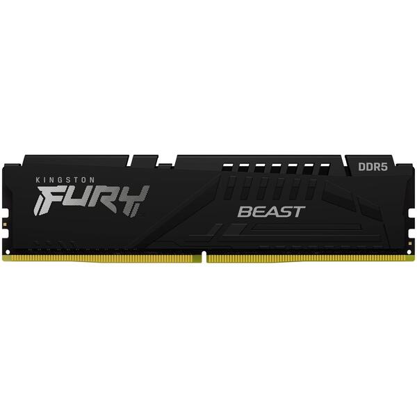 Memorie Kingston FURY Beast 32GB DDR5 4800MHz CL38 Kit Dual Channel