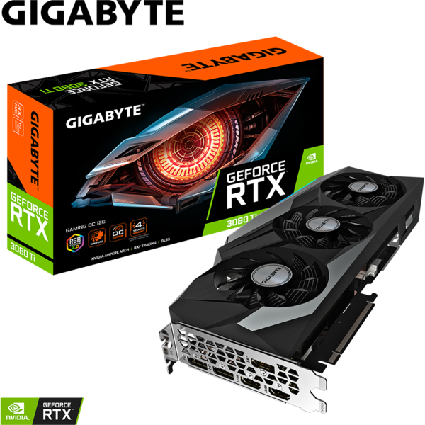 Placa video Gigabyte GeForce RTX 3080 Ti GAMING OC LHR 12GB GDDR6X 384 Bit