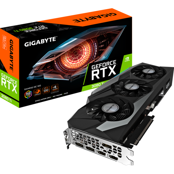 Placa video Gigabyte GeForce RTX 3080 Ti GAMING OC LHR 12GB GDDR6X 384 Bit