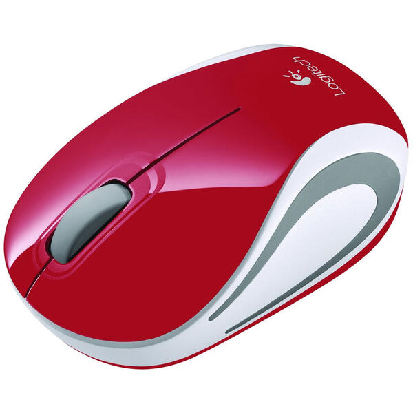 Logitech M187 Mini Red