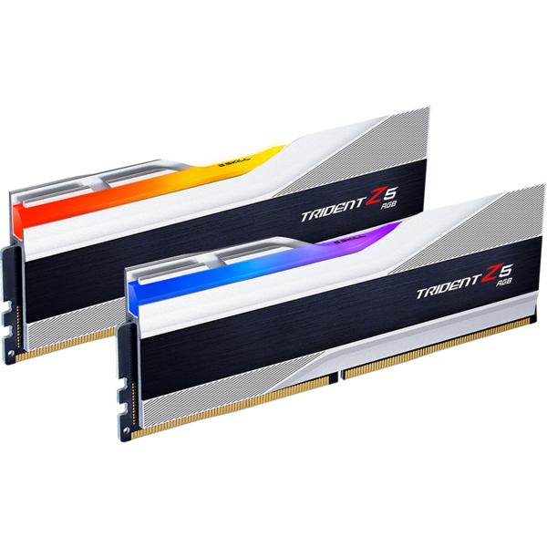 Memorie G.Skill Trident Z5 RGB 32GB DDR5 6400MHz CL32 1.40V Kit Dual Channel Silver