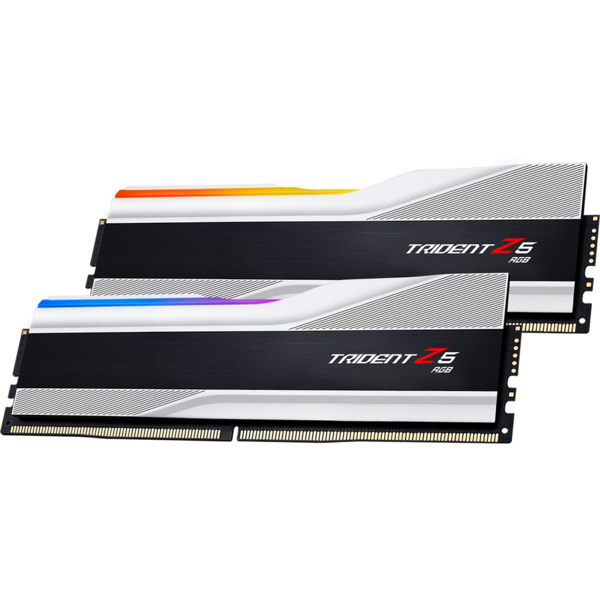 Memorie G.Skill Trident Z5 RGB 32GB DDR5 6400MHz CL32 1.40V Kit Dual Channel Silver