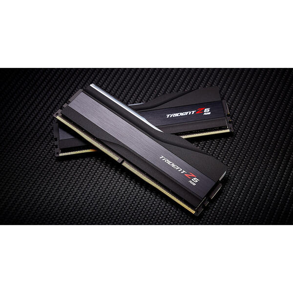 Memorie G.Skill Trident Z5 RGB 32GB DDR5 6400MHz CL32 1.40V Kit Dual Channel Black