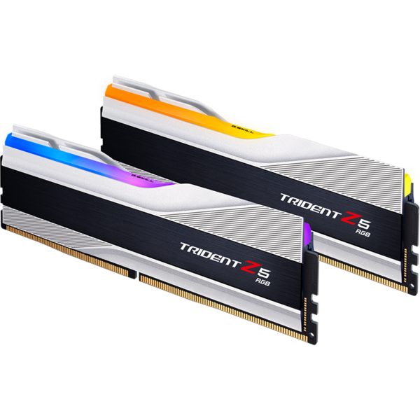 Memorie G.Skill Trident Z5 RGB 32GB DDR5 5600MHz CL36 1.20V Kit Dual Channel Silver