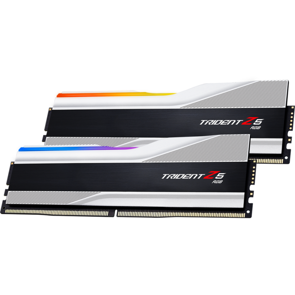 Memorie G.Skill Trident Z5 RGB 32GB DDR5 5600MHz CL40 1.20V Kit Dual Channel Silver