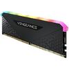 Memorie Corsair Vengeance RGB RS, 8GB, DDR4, 3200MHz, CL16, 4x16GB, 1.35V, Negru