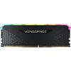 Memorie Corsair Vengeance RGB RS, 8GB, DDR4, 3200MHz, CL16, 4x16GB, 1.35V, Negru