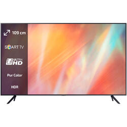Televizor LED Samsung Smart TV UE50AU7172 125cm 4K UHD HDR Negru