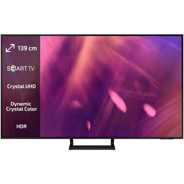 Televizor LED Samsung Smart TV UE55AU9072U 138cm 4K UHD HDR Negru