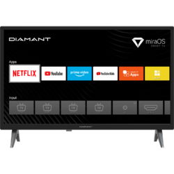 Televizor LED Horizon Diamant Smart TV 24HL4330H/B 60cm HD Ready Negru