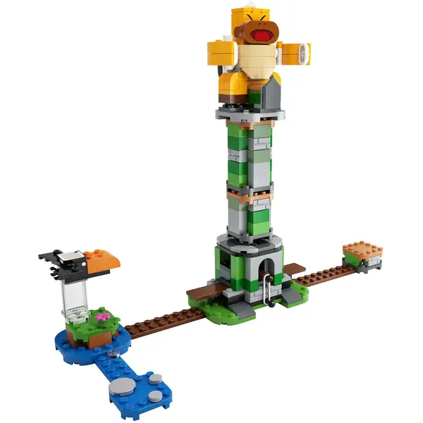 LEGO Super Mario, Set de extindere - Turn basculant seful Sumo Bro 71388, 231 piese