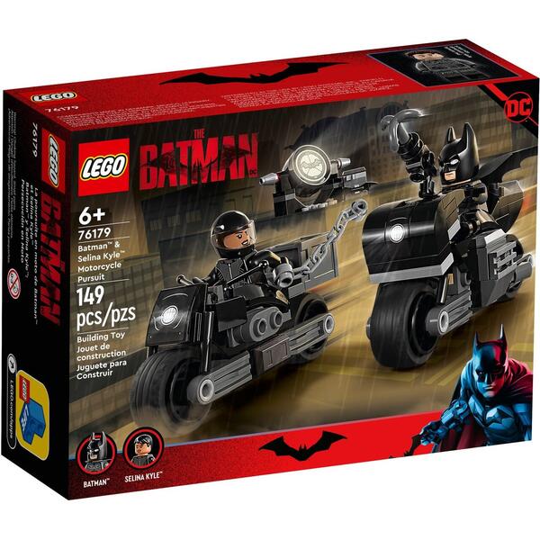 URMARIREA CU MOTO. BATMAN, LEGO 76179