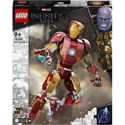 FIGURINA IRON MAN, LEGO 76206