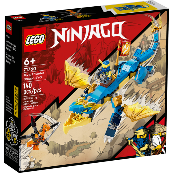 DRAGONUL EVO TUNET AL LUI JAY, LEGO 71760