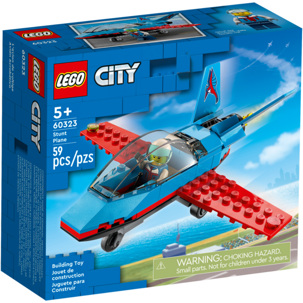 AVION DE ACROBATII, LEGO 60323