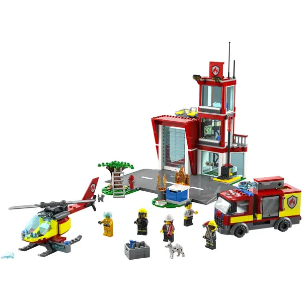 LEGO Remiza de pompieri 60320, 540 piese