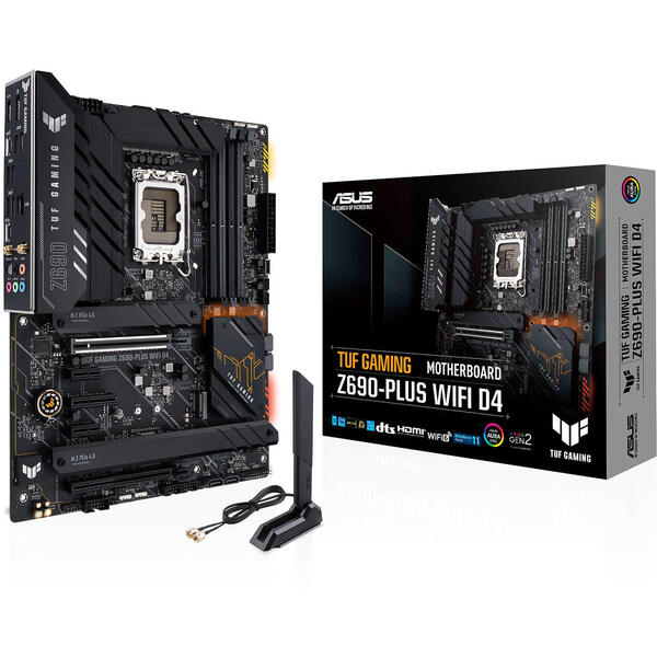 Placa de baza Asus TUF GAMING Z690-PLUS WIFI DDR4 Socket 1700