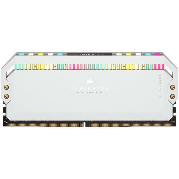 Memorie Corsair Dominator Platinum RGB Black 32GB DDR5 5600MHz CL36 Kit Dual Channel Alb