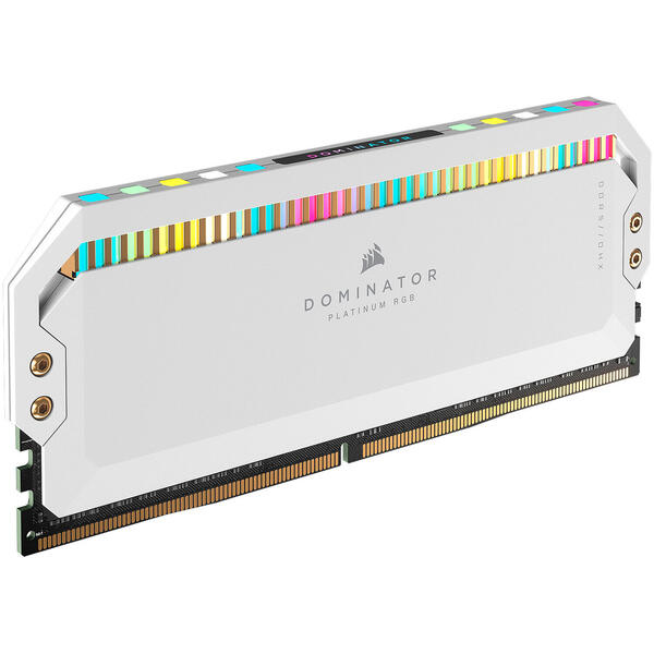 Memorie Corsair Dominator Platinum RGB Black 32GB DDR5 5600MHz CL36 Kit Dual Channel Alb